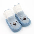 Toddler Indoor Sock Shoes Newborn Baby Socks Winter Thick Terry Cotton Baby Girl Sock with Rubber Soles Infant Animal Funny Sock